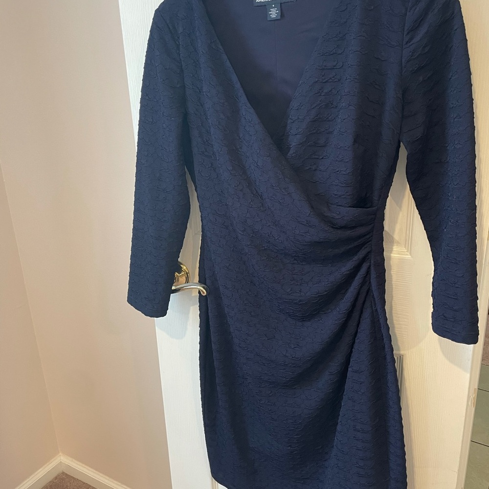 Navy blue dress